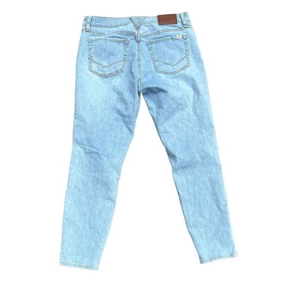 VANS Light Wash Distressed Jeans Size 9 - Picture 3 of 7